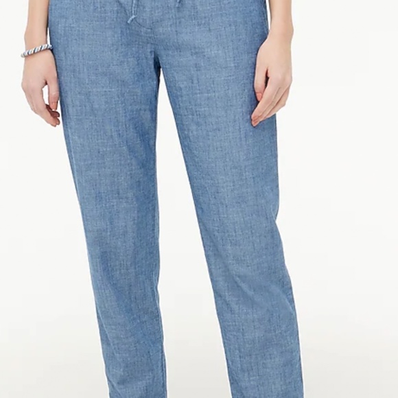 J Crew spring drawstring pants - Picture 8 of 8